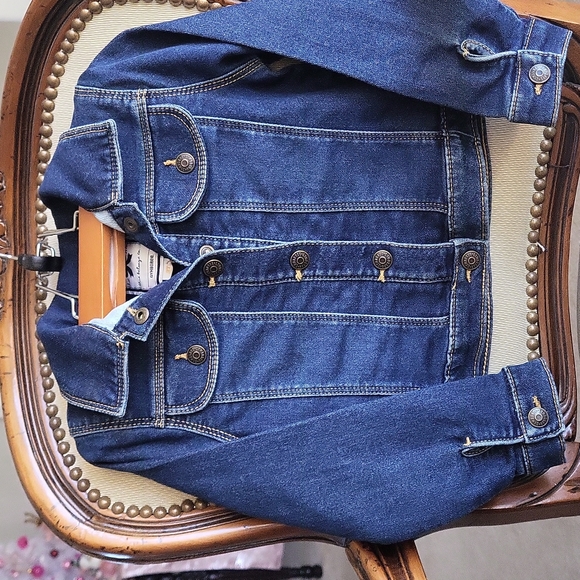 Handpainted denim jacket - Picture 3 of 4